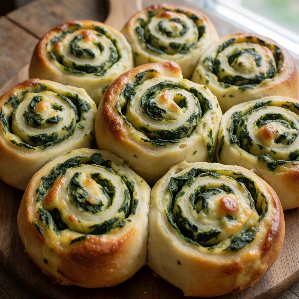 Spinach Pizza Rolls