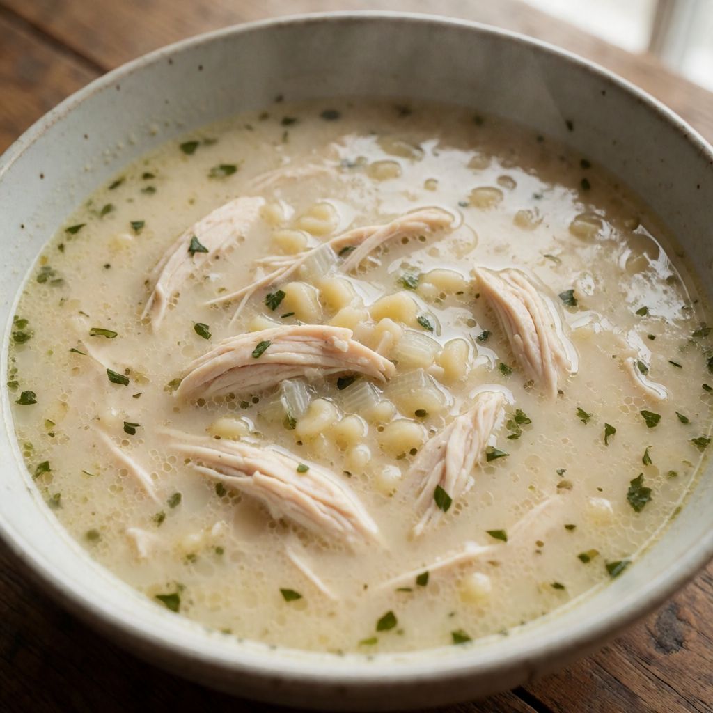 Creamy Chicken Pasta Soup