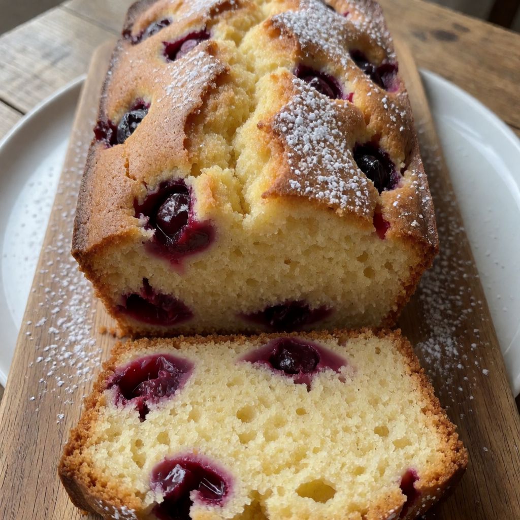 Plumcake mit Kirschen