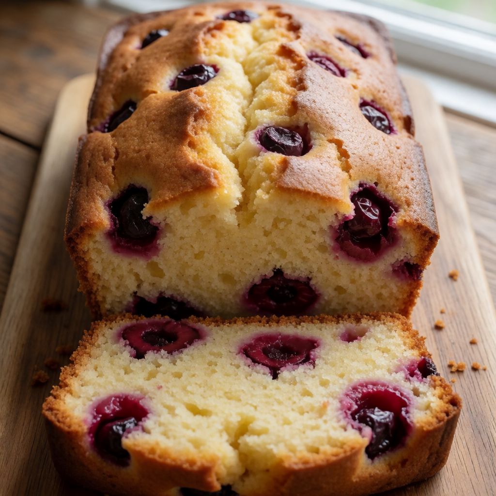 Plumcake de cireres