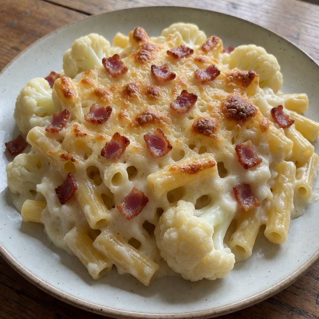 Baked Pasta with Cauliflower