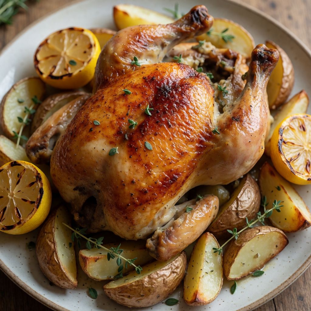 Mediterranean Tray-Baked Chicken