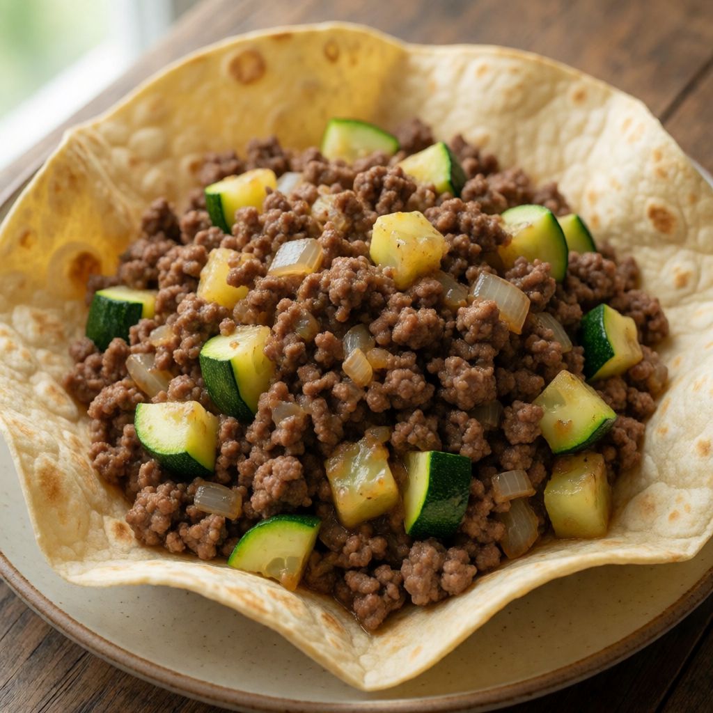 Taco Bowls with Beef Mince