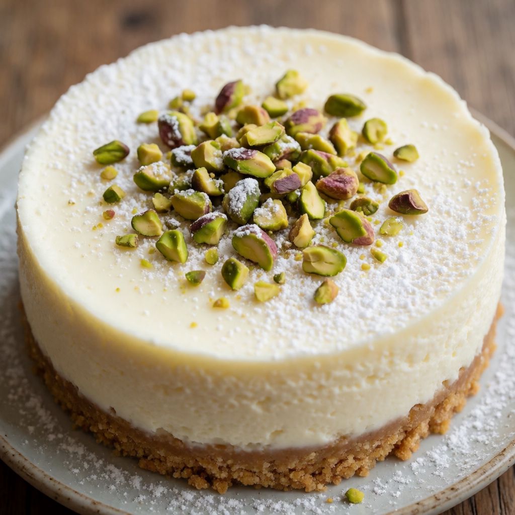 Cheesecake de pistatxo