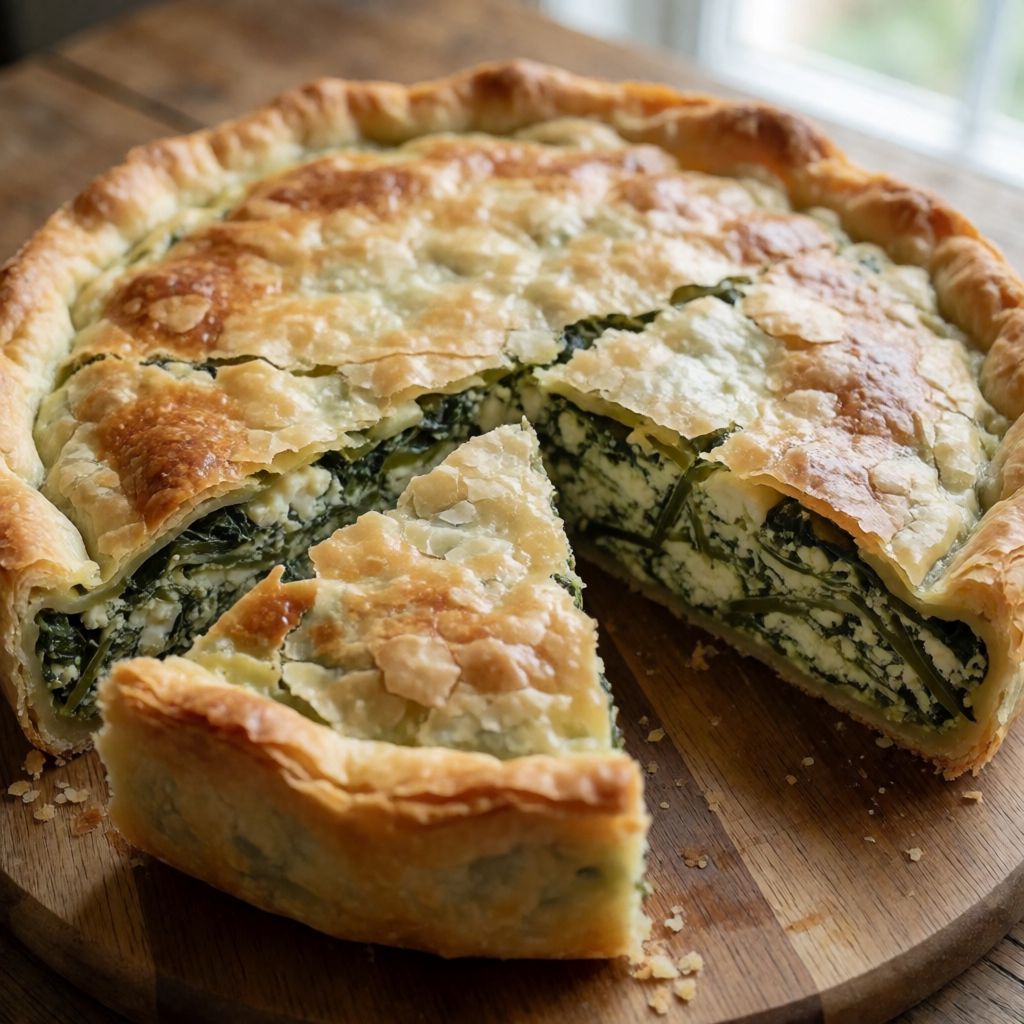 Genoese Swiss Chard and Ricotta Pie
