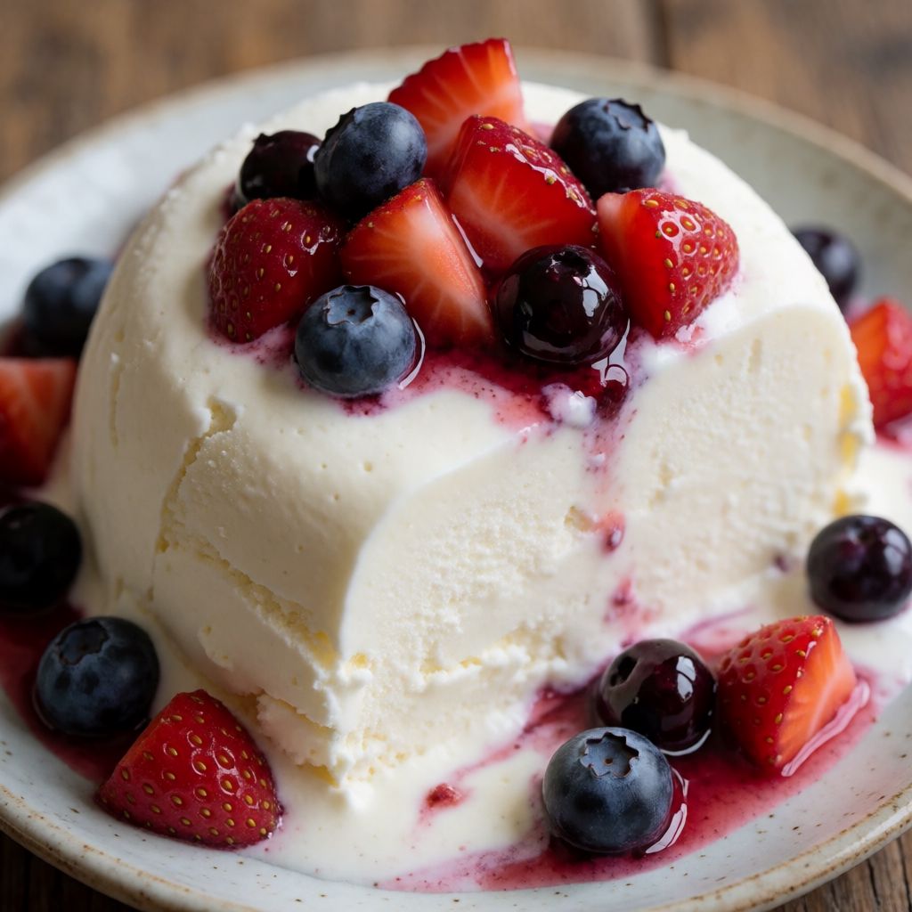 Semifreddo sa jogurtom, svež dezert bez želatina