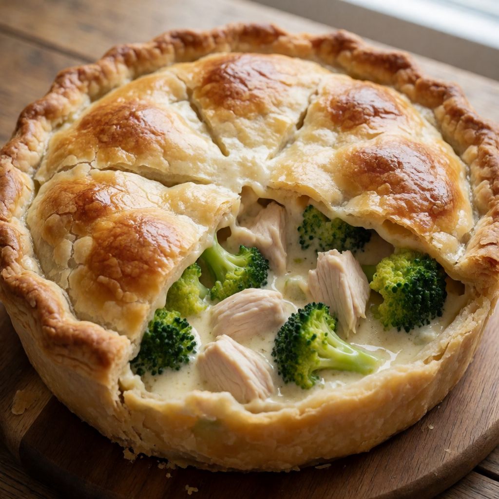 Chicken and Broccoli Pie