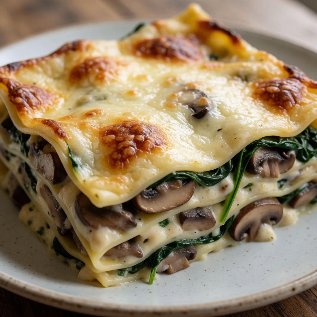 Mushroom Lasagne