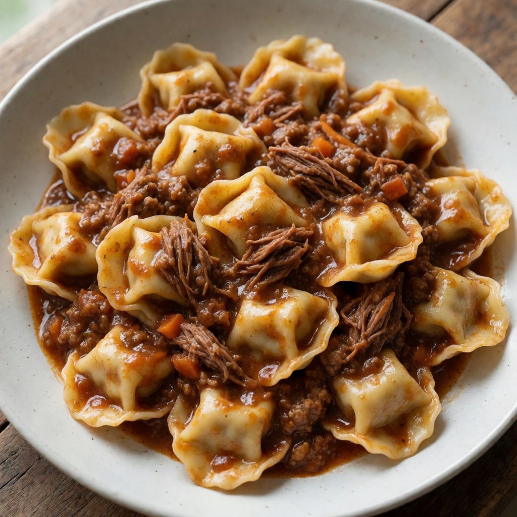Agnolotti with Stufato Sauce