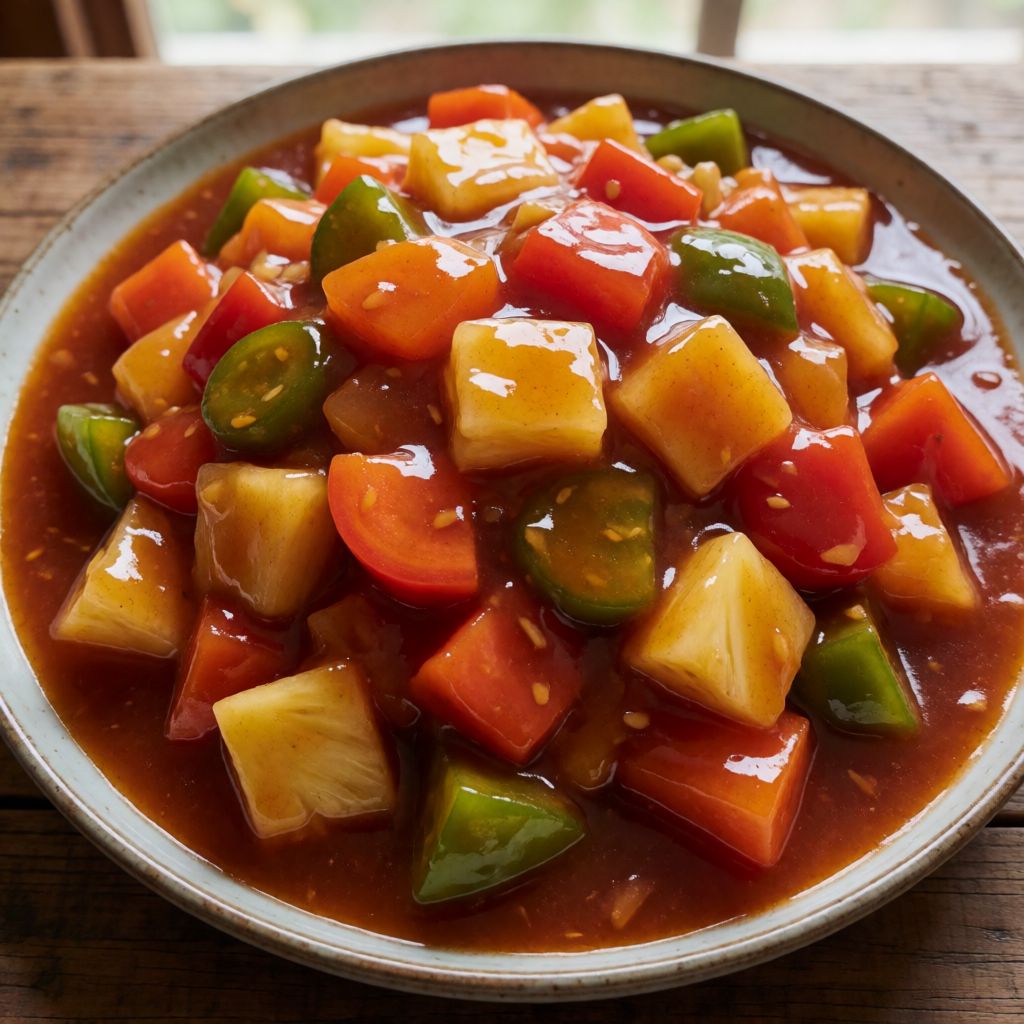 Sweet and Sour Vegetables