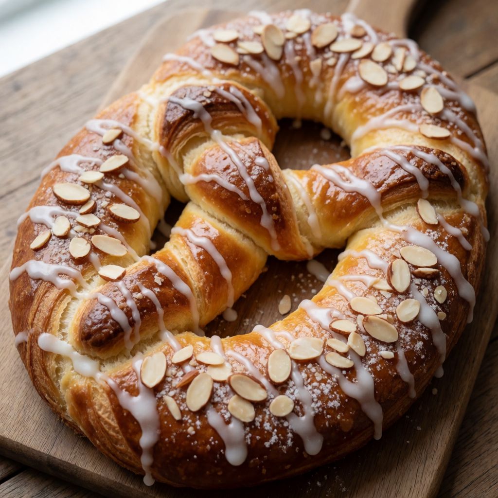 Danish Kringle with Marzipan