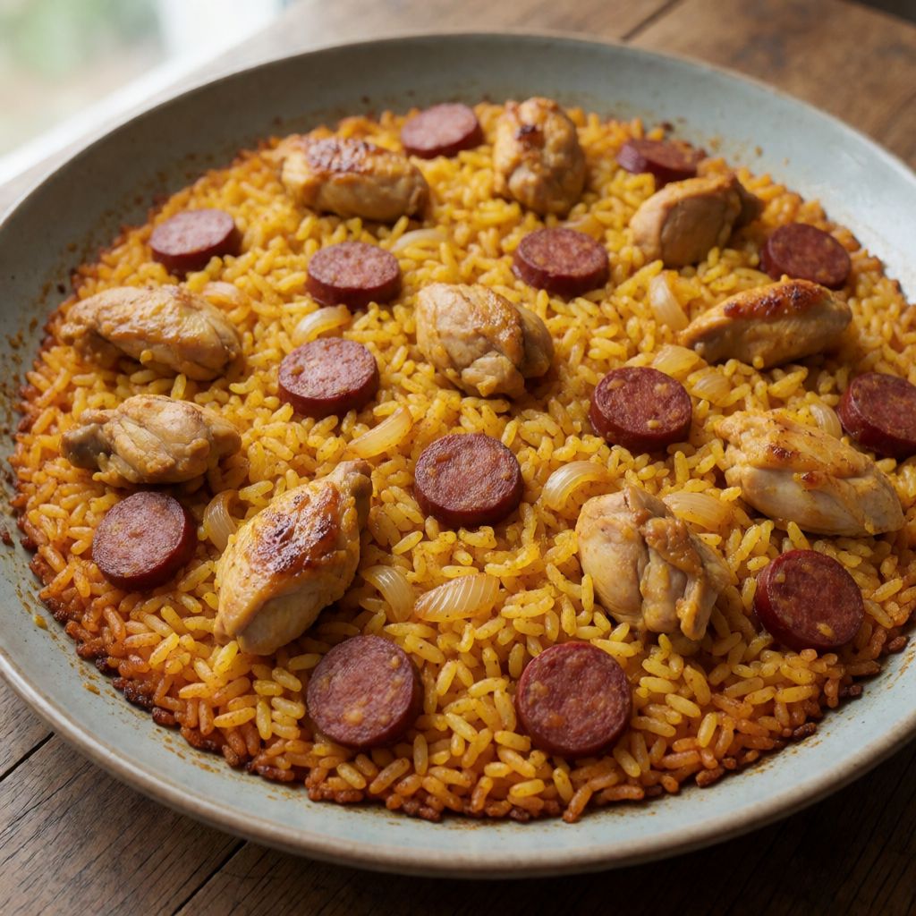 Chicken and Chorizo Paella