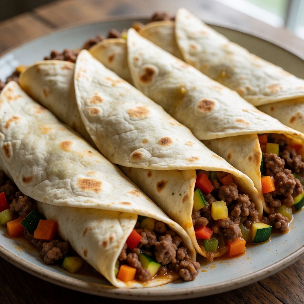 Simple Beef Mince Enchiladas