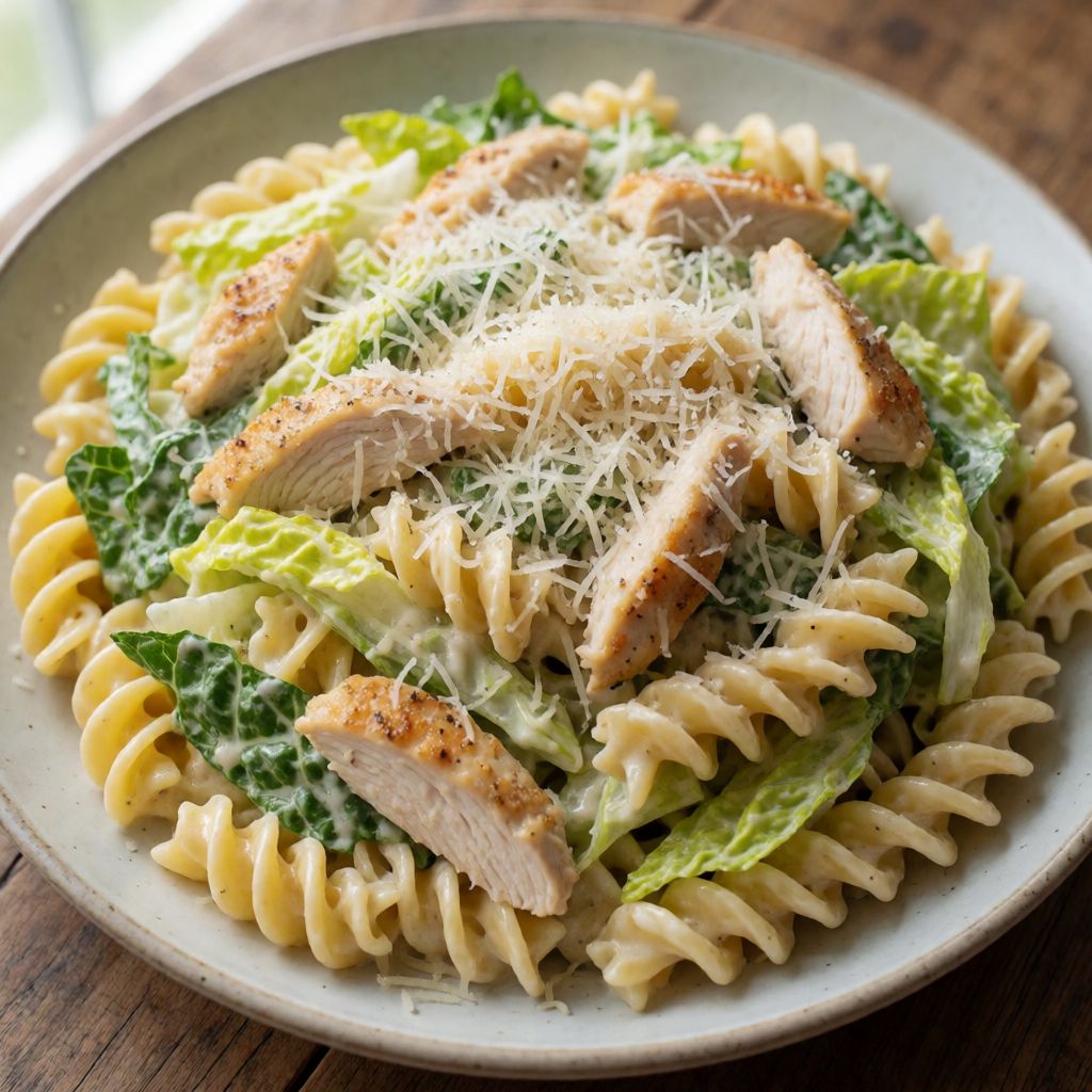 Chicken Caesar Pasta Salad