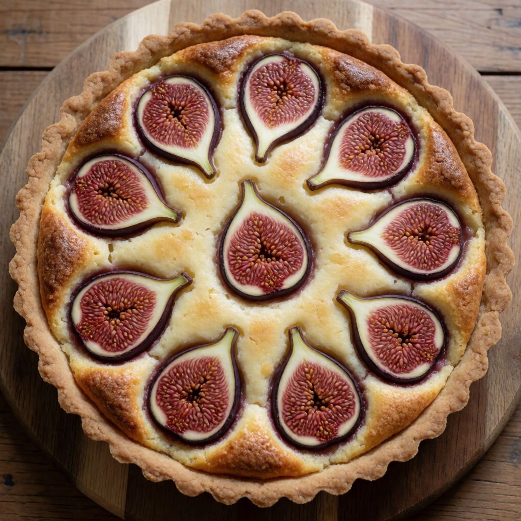 Frangipane Tart with Ricotta and Fig