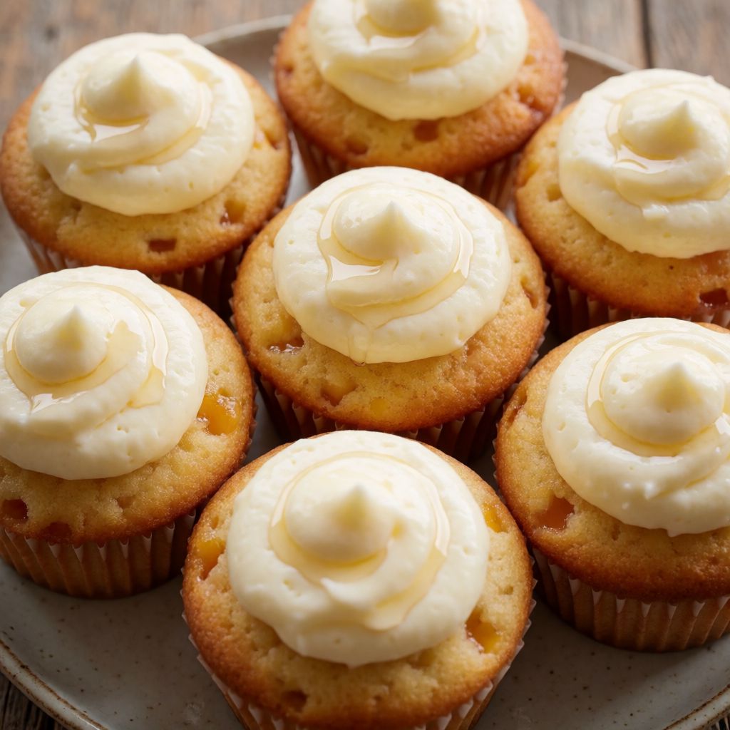 Peach Cupcakes