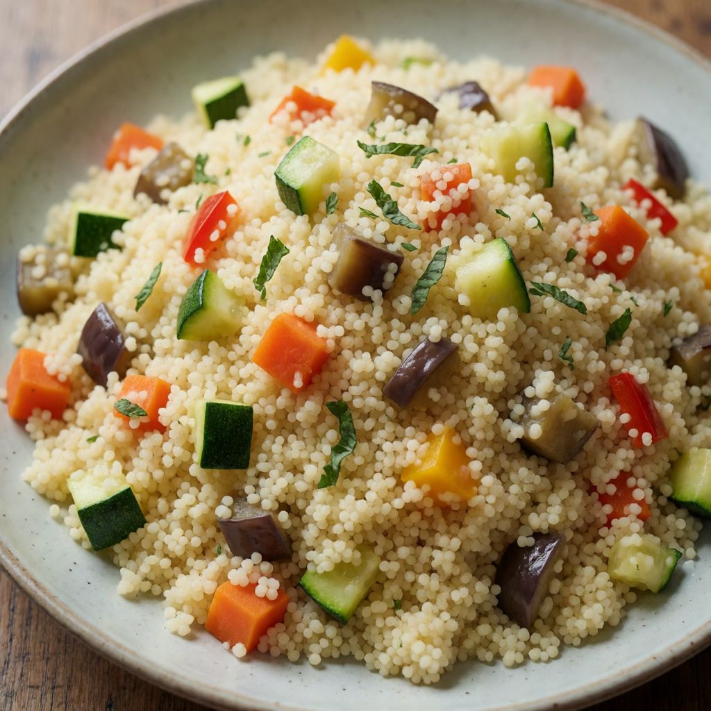 Couscous with Lemon and Mint