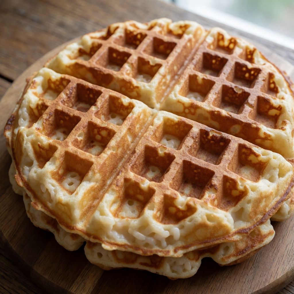 Rice Pudding Waffles