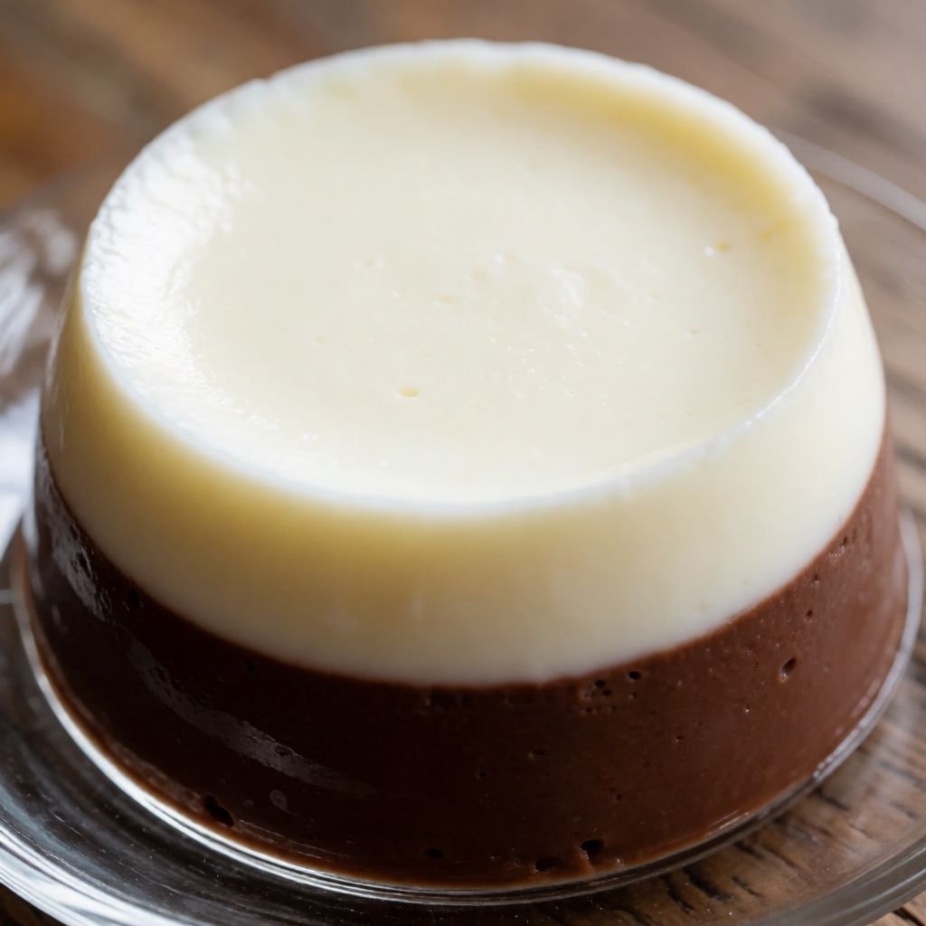 Dark and White Chocolate Panna Cotta