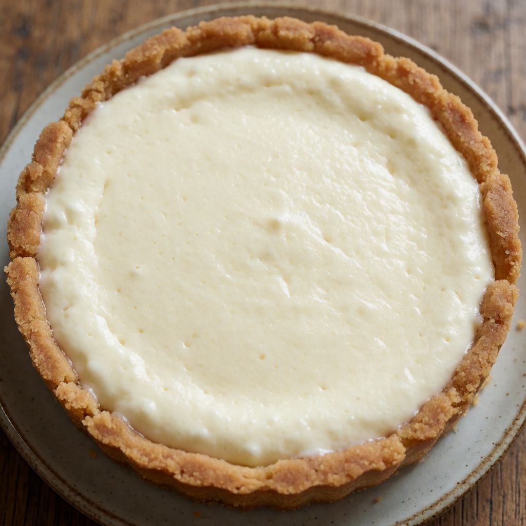 Cream Tart with Shortcrust Pastry