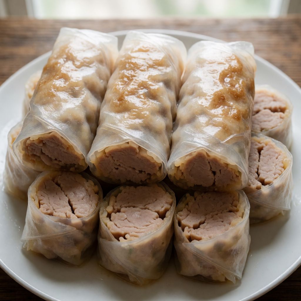 Fresh Spring Rolls with Pork Shoulder
