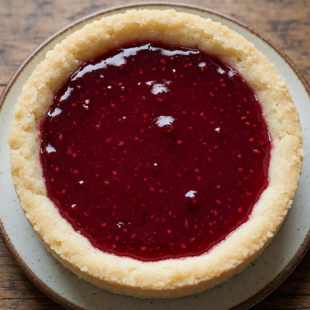 Pita bez glutena sa džemom od malina