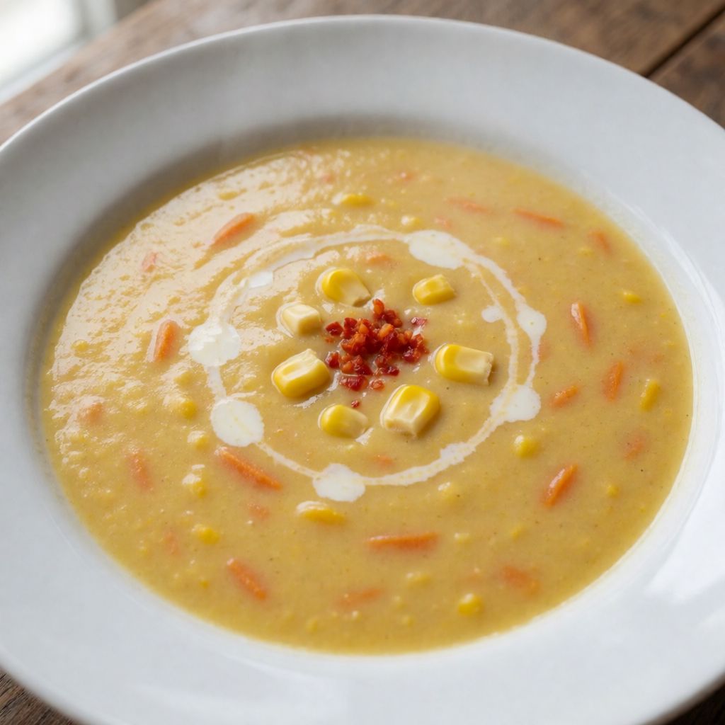 Thick Sweetcorn Soup