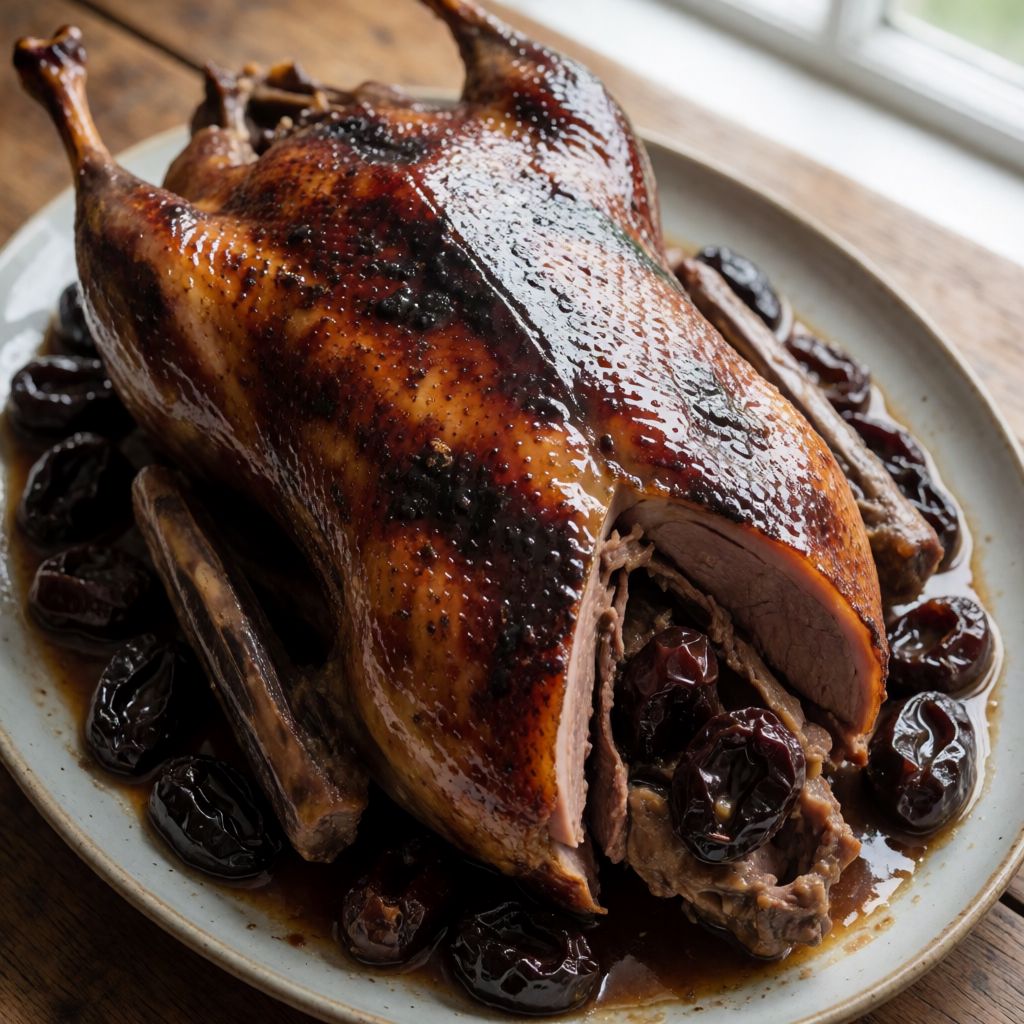 Slow-Roasted Goose