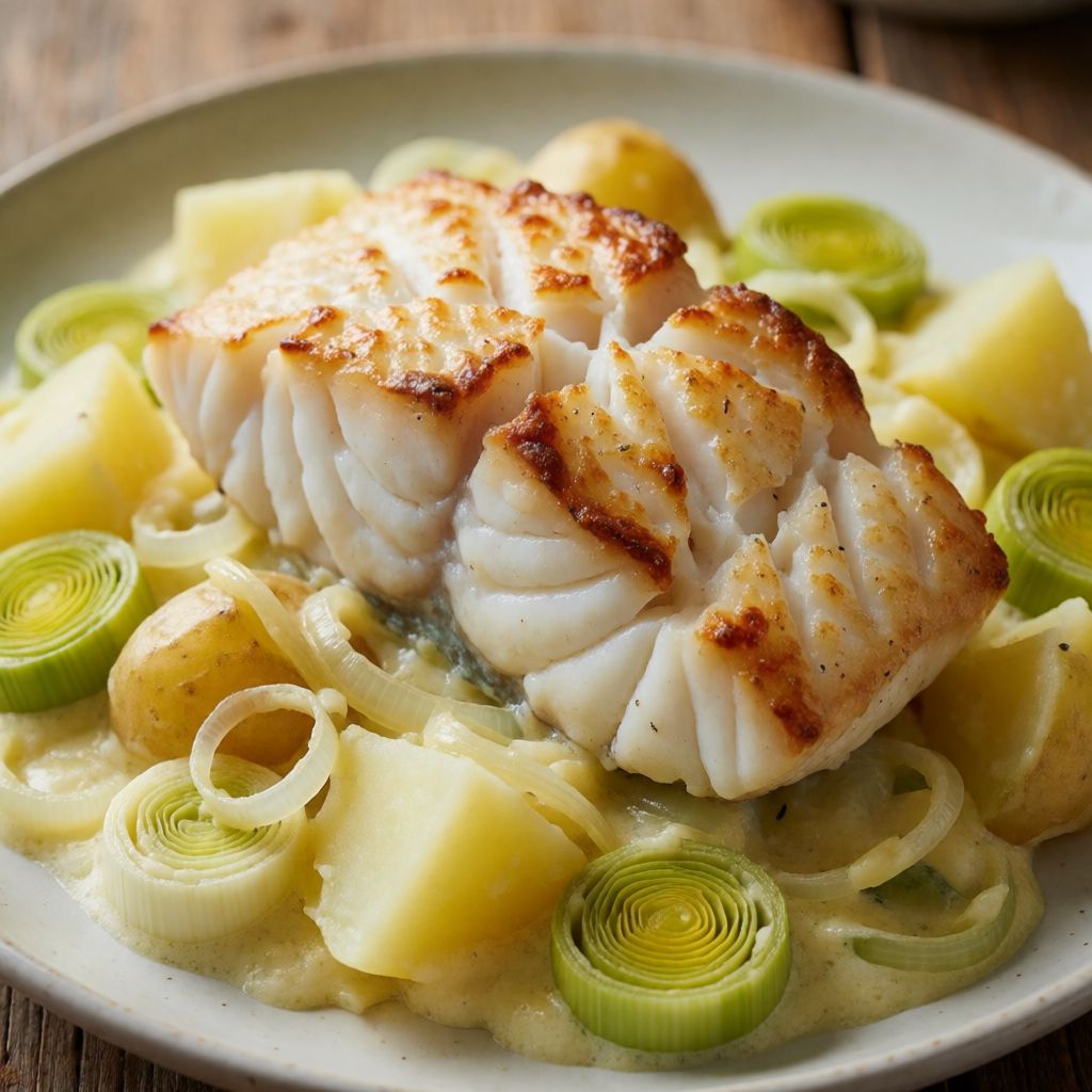 Baked Cod with Vegetables