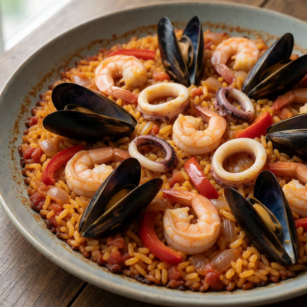 Seafood Paella