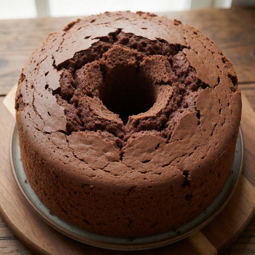Pastís xifó de xocolata
