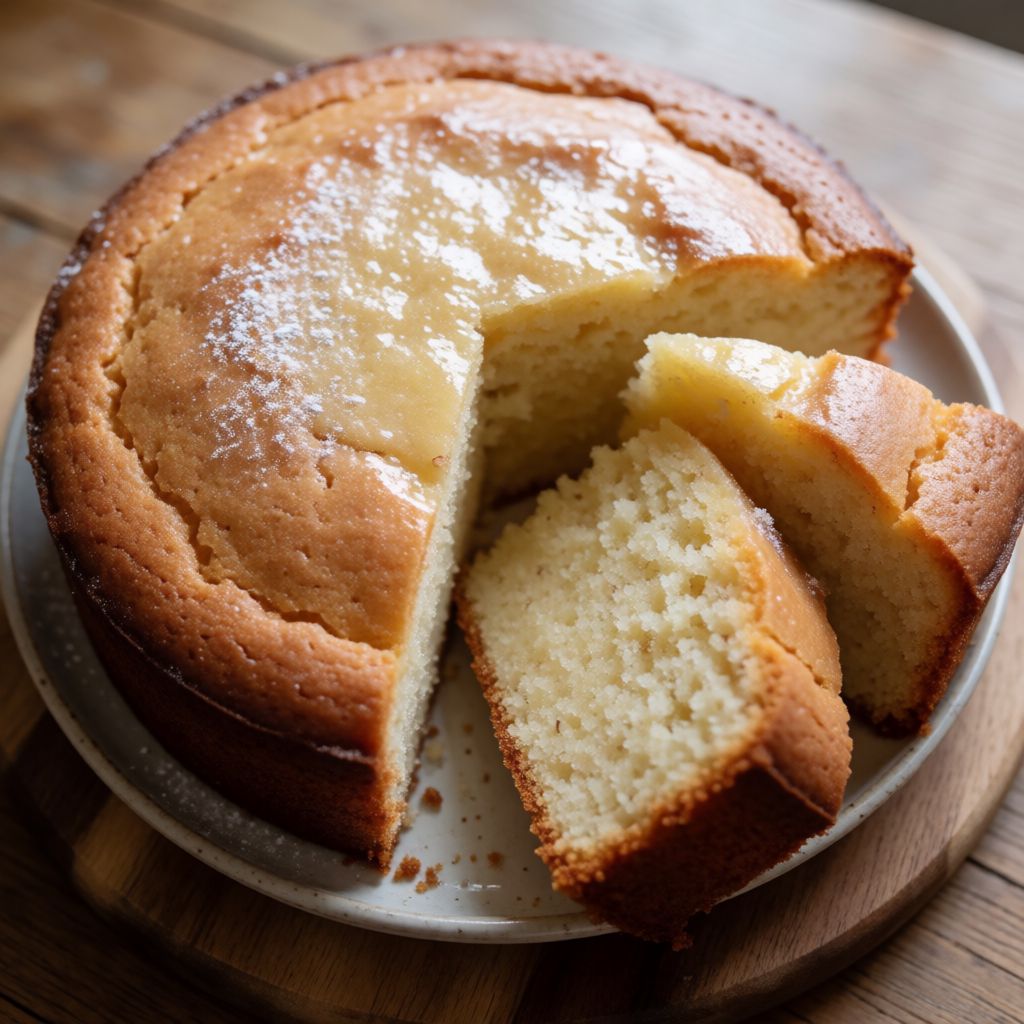 Cardamom Marzipan Cake