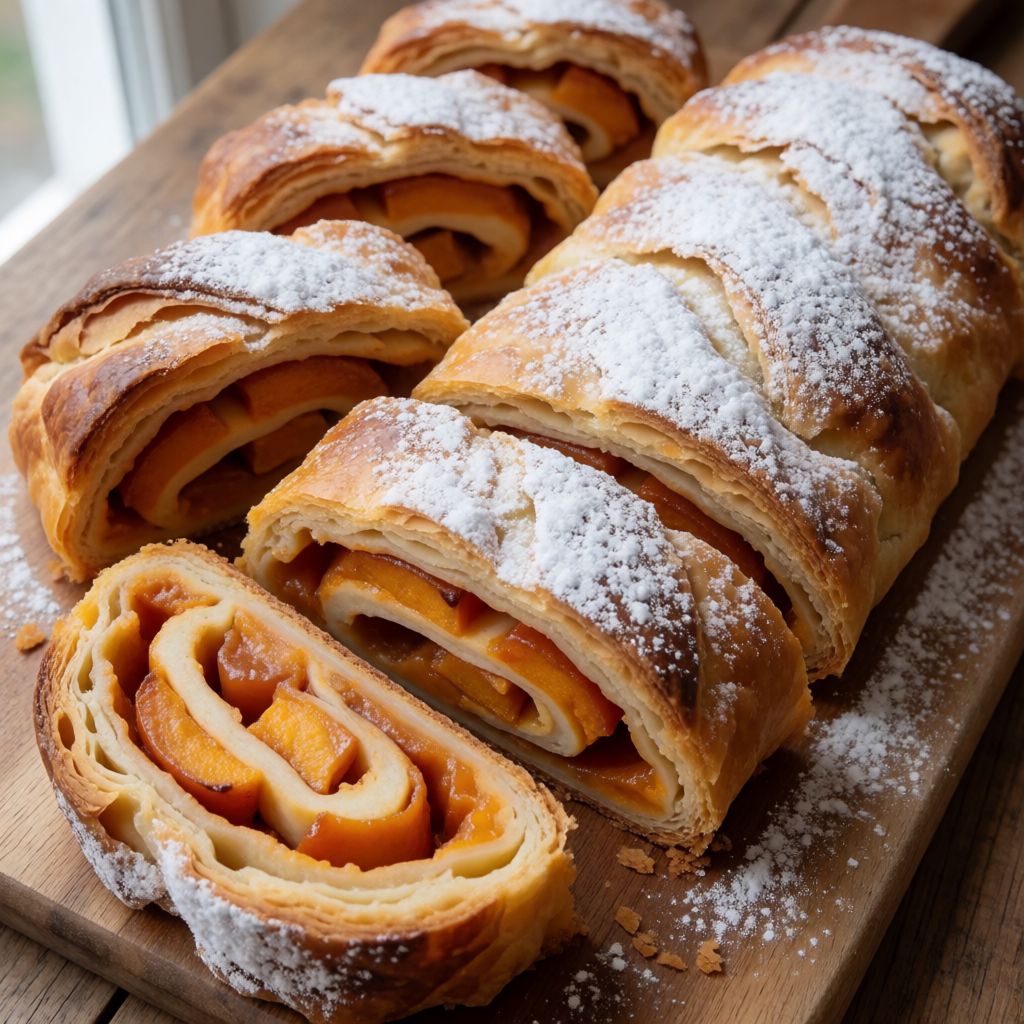 Persimmon Strudel