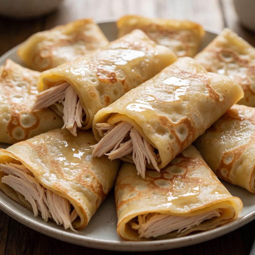 Pancakes with Chicken