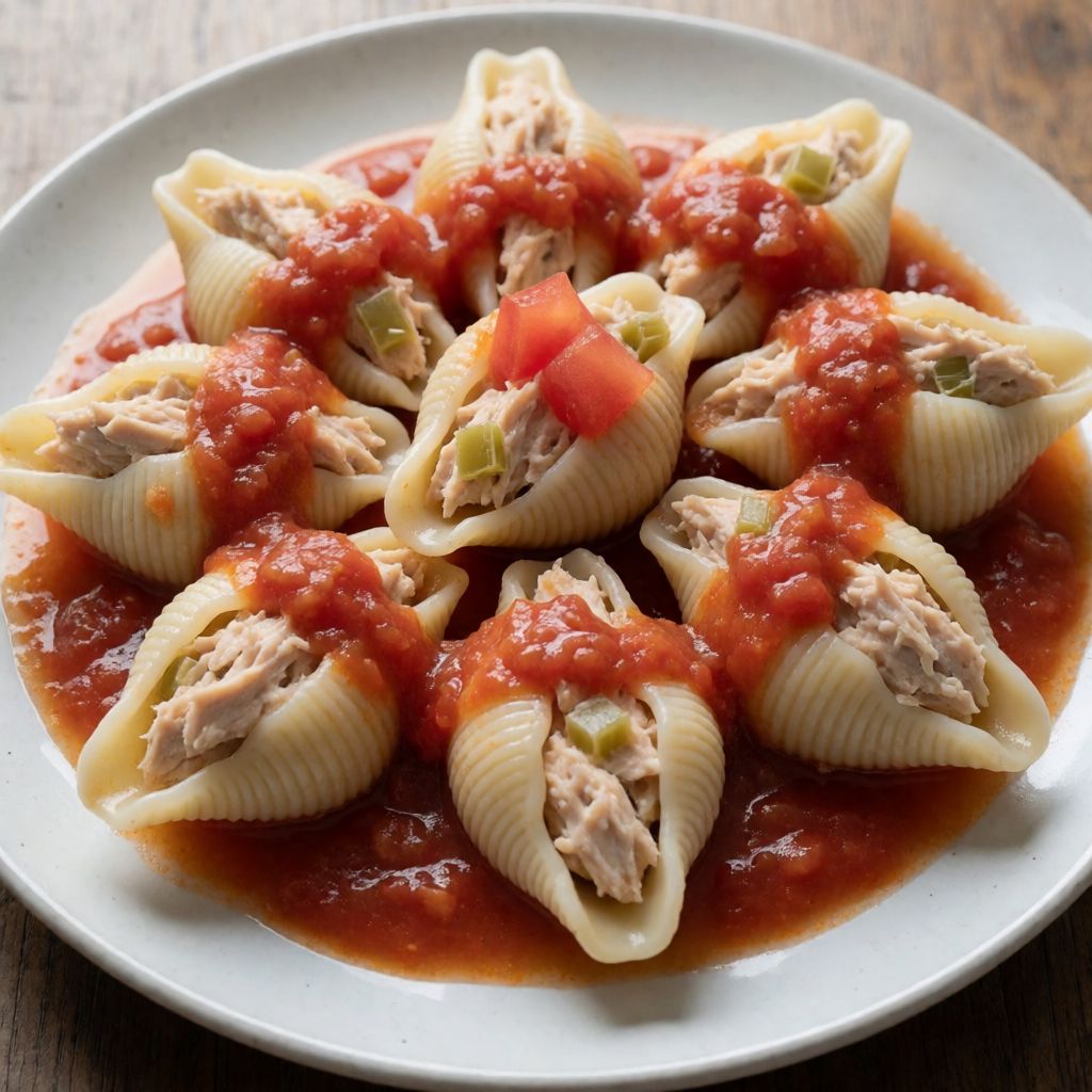 Conchiglioni Stuffed with Tuna and Anchovies