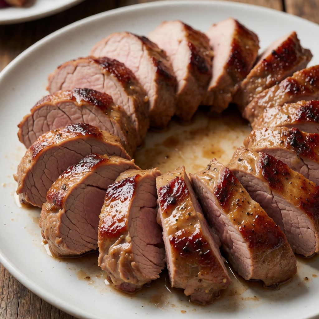 Pork Tenderloin with Plums