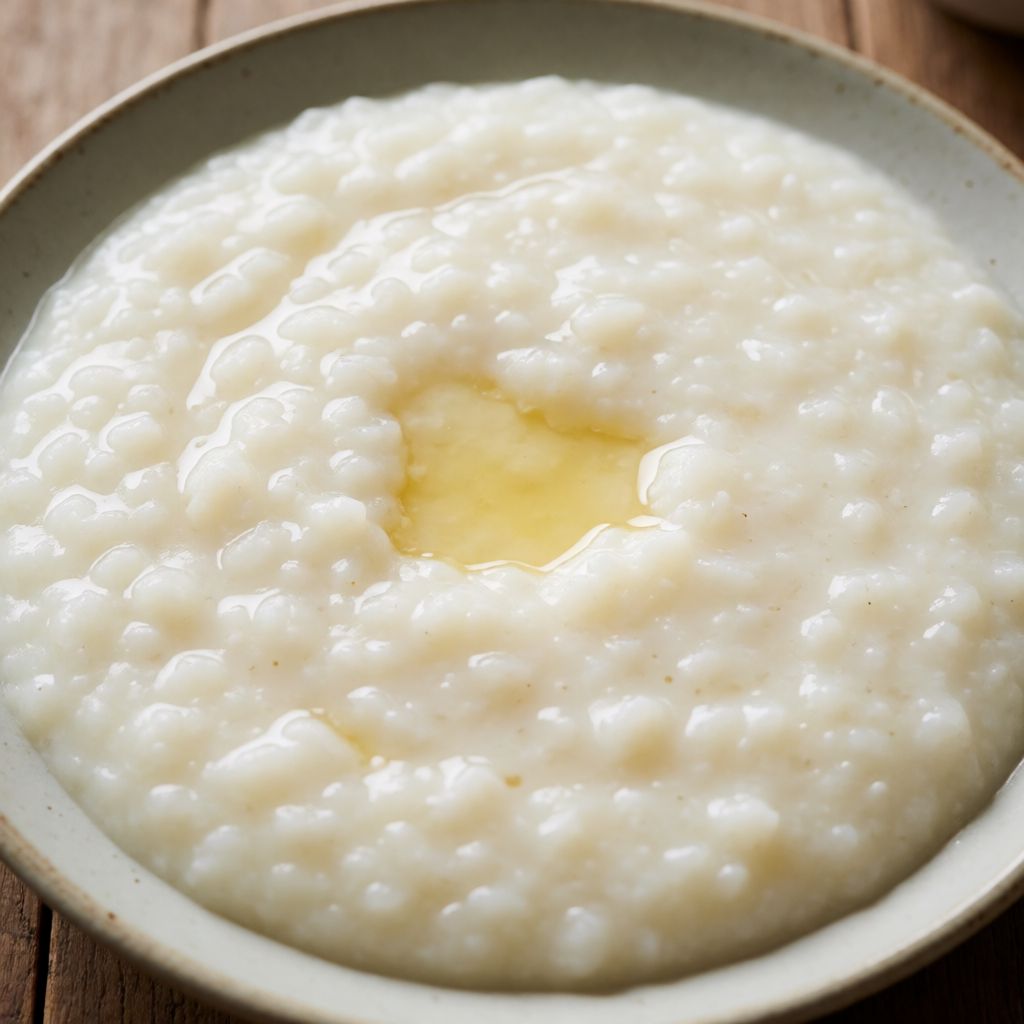 Rice Pudding with Cinnamon and Butter