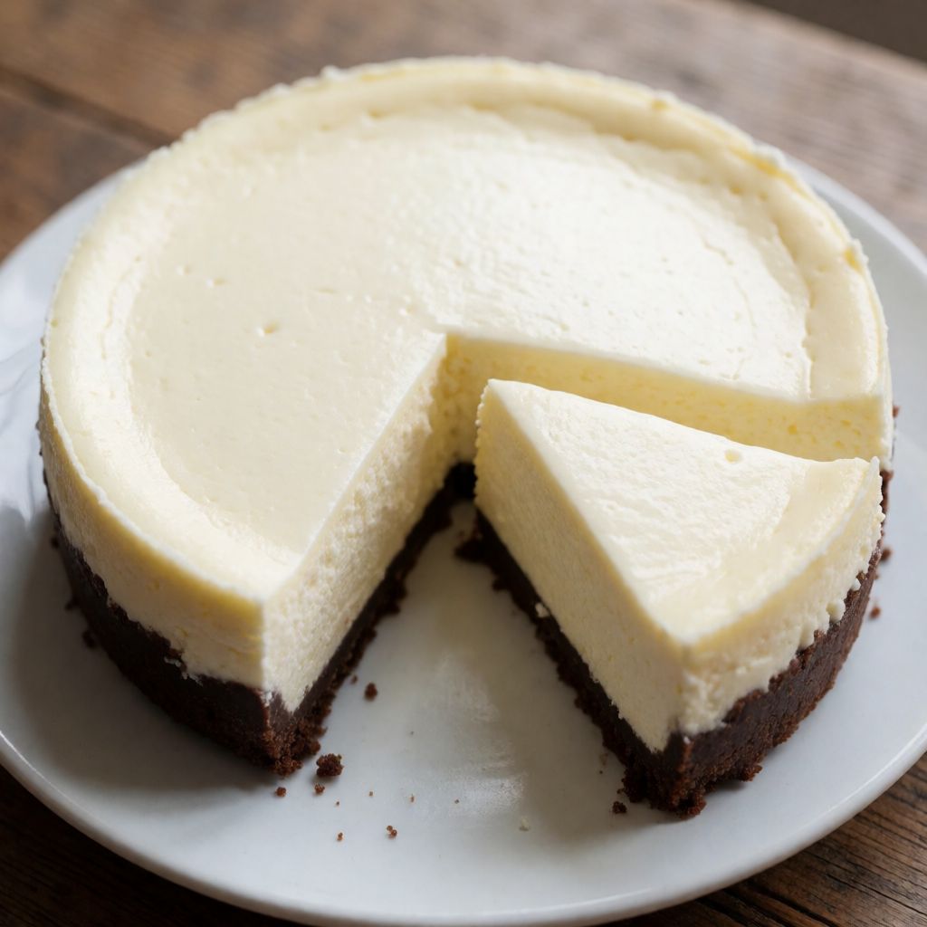 Cold Lemon and Chocolate Cheesecake
