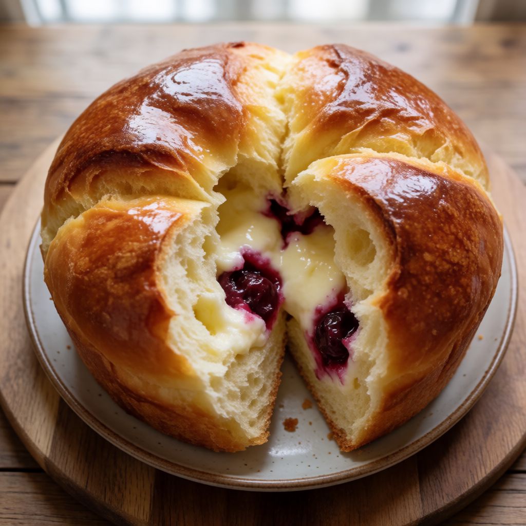 Aversana Cherry Cream Brioche