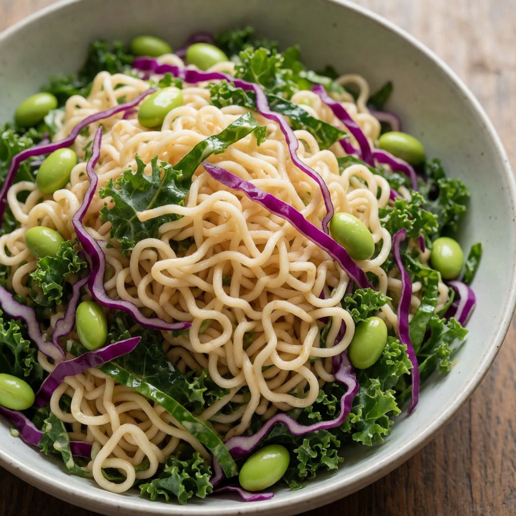 Noodle Salad with Peanut Dressing