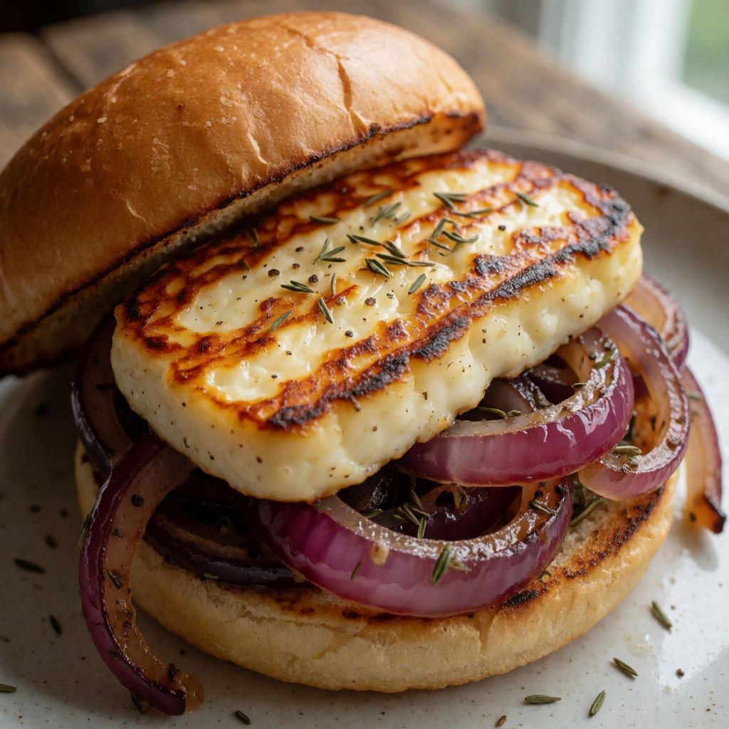Halloumi Burger