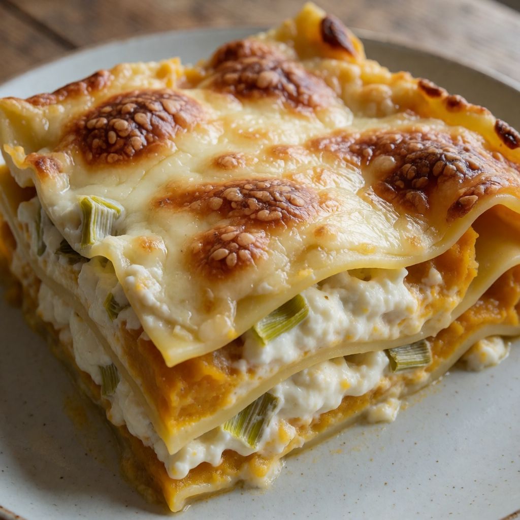 Pumpkin and Ricotta Lasagne