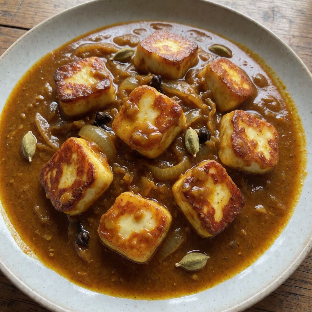 Halloumi Curry