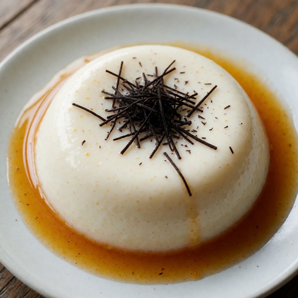 Panna Cotta with Orange and Liquorice