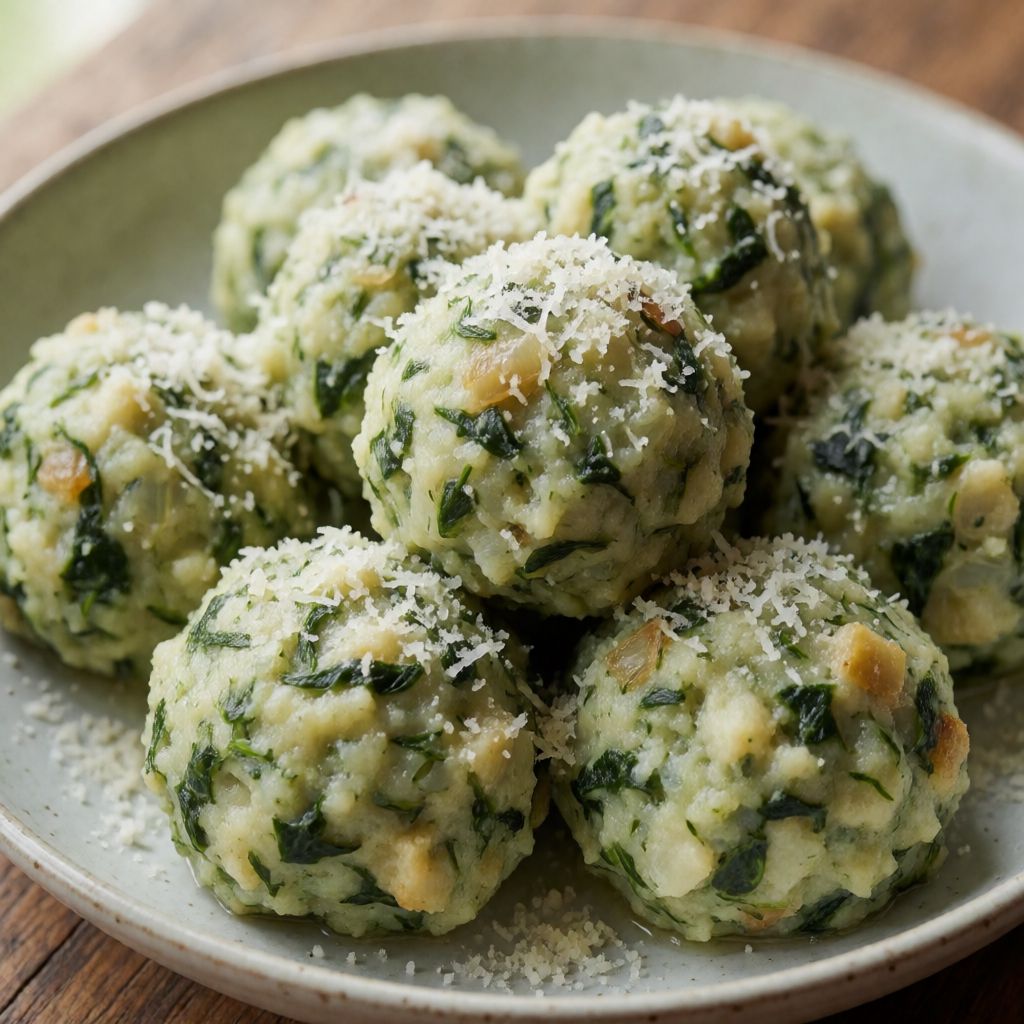 Spinach Dumplings (Canederli)