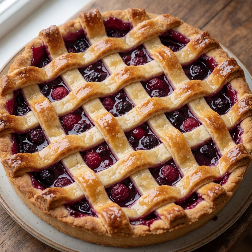 Mixed Berry Crostata