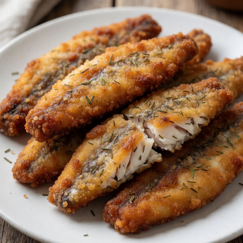 Fried Pickled Herring