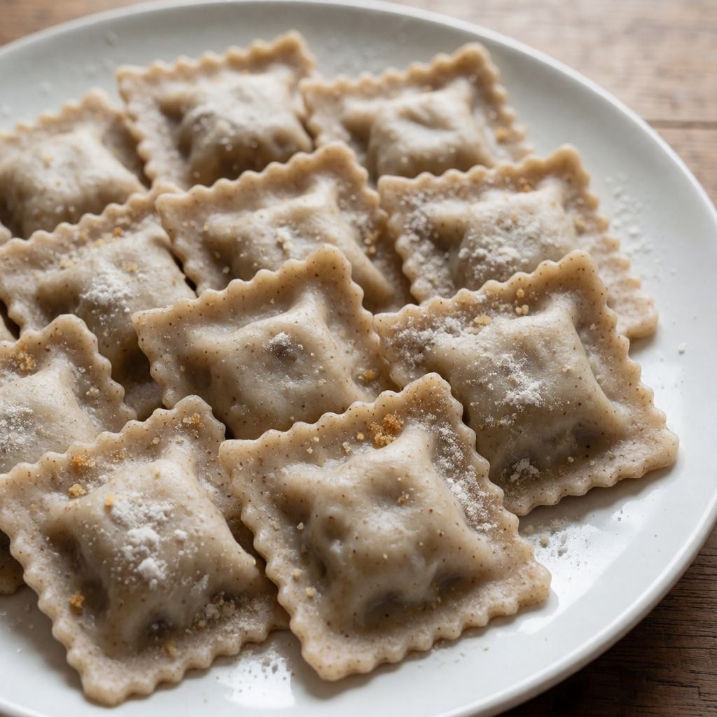 Buckwheat Flour Ravioli