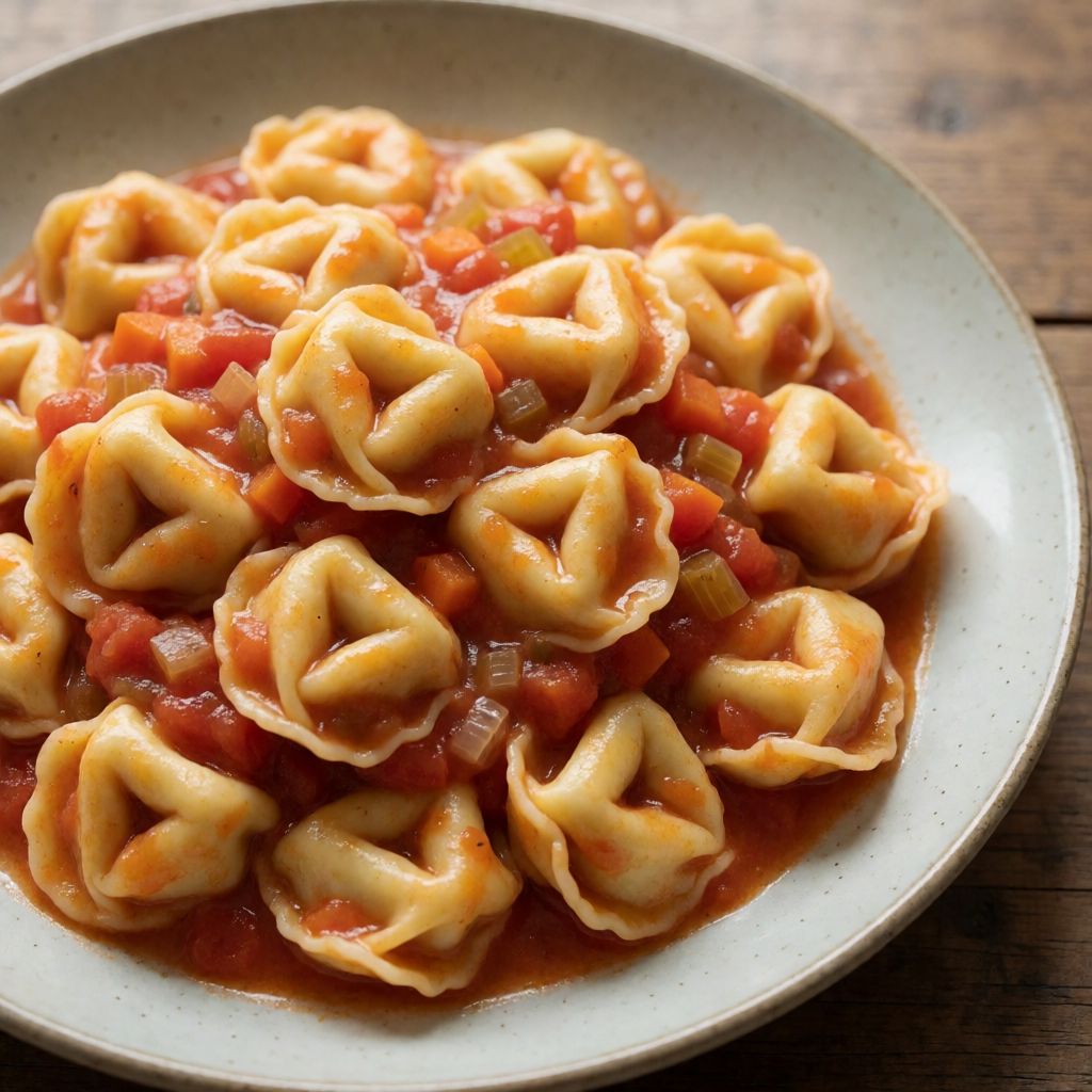 Tortellini in Tomato Sauce