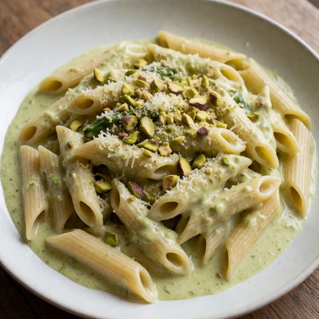 Penne med aspargescreme